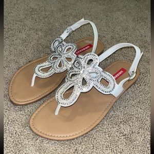 White Sandals